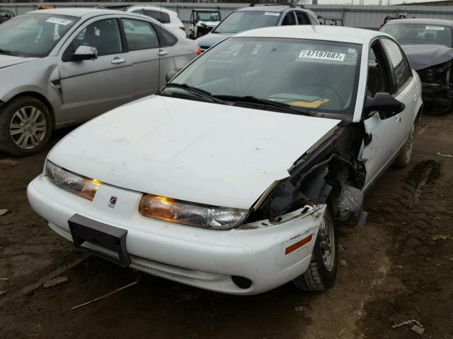 1G8ZK5270XZ336658 - 1999 SATURN SL2 WHITE photo 2