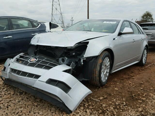 1G6DA8EY5B0110009 - 2011 CADILLAC CTS SILVER photo 2