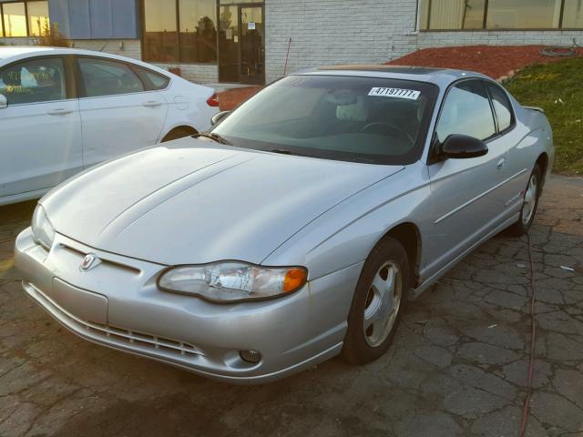 2G1WX15KX29131427 - 2002 CHEVROLET MONTE CARL SILVER photo 2