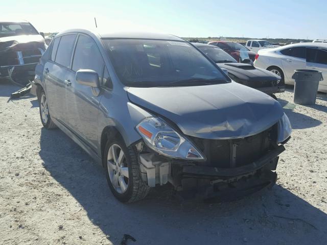 3N1BC1CP2AL459052 - 2010 NISSAN VERSA S GRAY photo 1