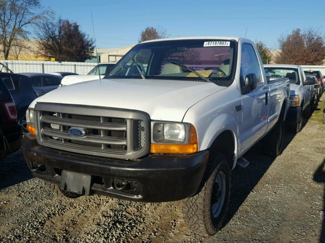 1FTNF21L0XEB05840 - 1999 FORD F250 SUPER WHITE photo 2