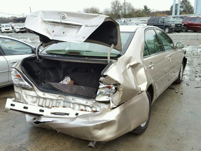 4T1BF32K24U579378 - 2004 TOYOTA CAMRY LE SILVER photo 4