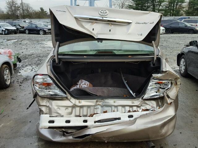 4T1BF32K24U579378 - 2004 TOYOTA CAMRY LE SILVER photo 9
