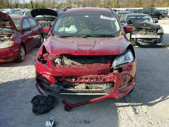 1FMCU0G95GUB36905 - 2016 FORD ESCAPE SE RED photo 9