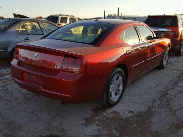 2B3LA53H17H662119 - 2007 DODGE CHARGER R/ RED photo 4