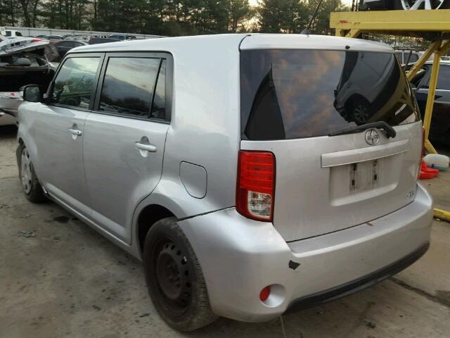 JTLZE4FE2DJ032973 - 2013 TOYOTA SCION XB SILVER photo 3