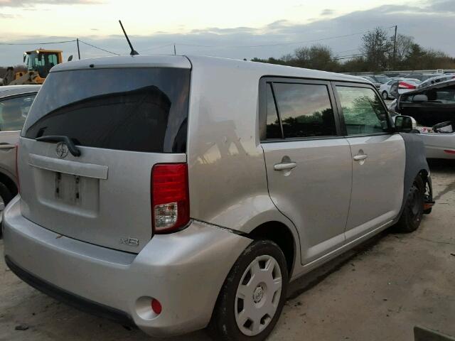 JTLZE4FE2DJ032973 - 2013 TOYOTA SCION XB Plata foto 4