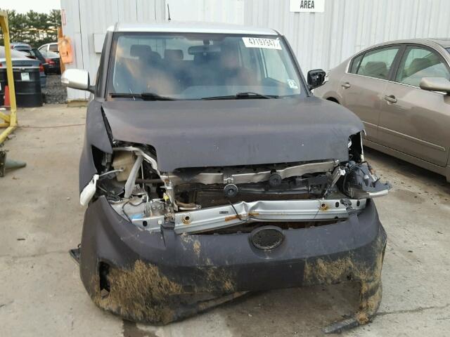 JTLZE4FE2DJ032973 - 2013 TOYOTA SCION XB Plata foto 9