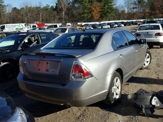 3FAHP07Z98R119038 - 2008 FORD FUSION SE GRAY photo 4