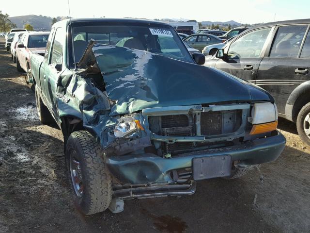 1FTYR14V7YPB49058 - 2000 FORD RANGER SUP GREEN photo 1