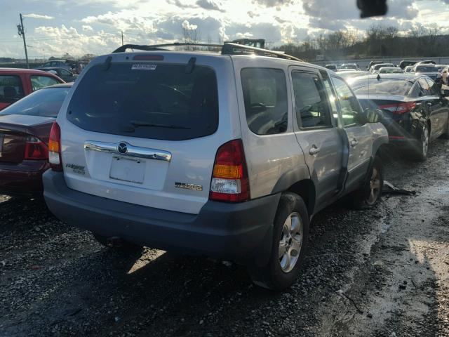 4F2YU07141KM55929 - 2001 MAZDA TRIBUTE DX 银色 照片 4