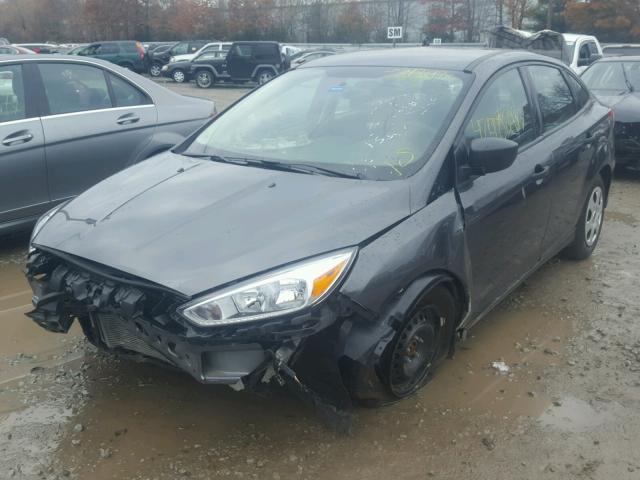 1FADP3E25GL375552 - 2016 FORD FOCUS GRAY photo 2