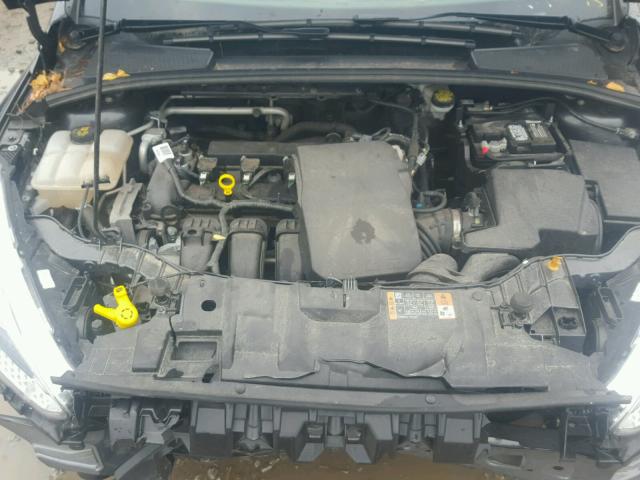 1FADP3E25GL375552 - 2016 FORD FOCUS GRAY photo 7