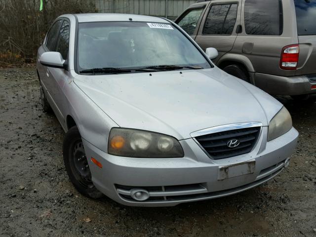 KMHDN46D45U001376 - 2005 HYUNDAI ELANTRA GL SILVER photo 1