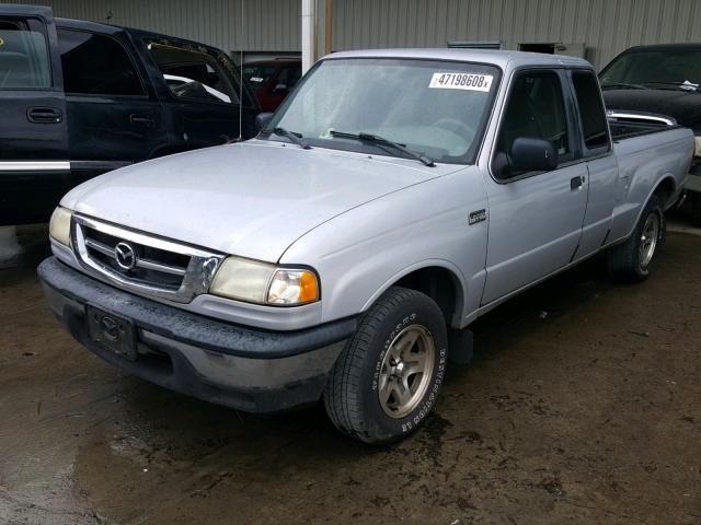 4F4YR16U11TM03081 - 2001 MAZDA B3000 CAB GRAY photo 2