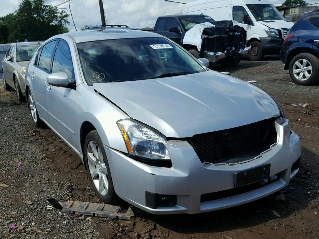 1N4BA41E28C834133 - 2008 NISSAN MAXIMA SE SILVER photo 1