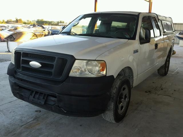 1FTRX12W66NB04790 - 2006 FORD F150 WHITE photo 2