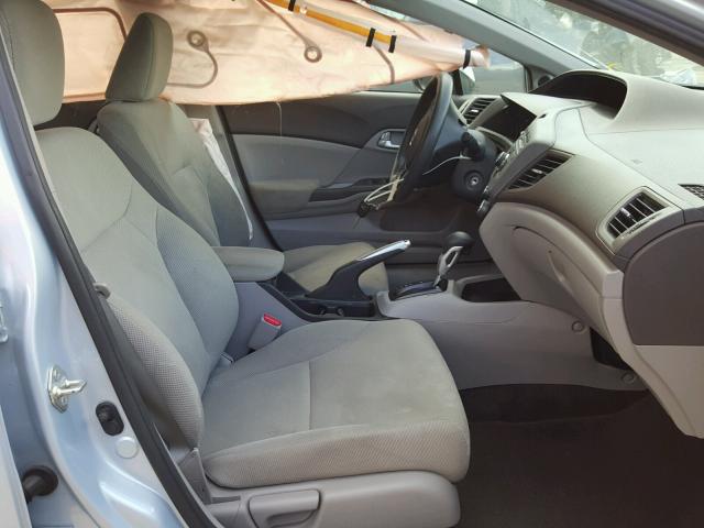 19XFB2F81CE019312 - 2012 HONDA CIVIC EX أزرق صورة 5