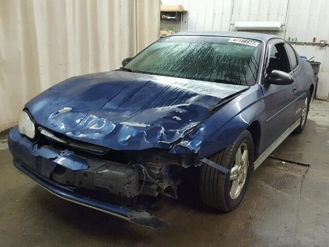 2G1WZ121049259197 - 2004 CHEVROLET MONTE CARL BLUE photo 2