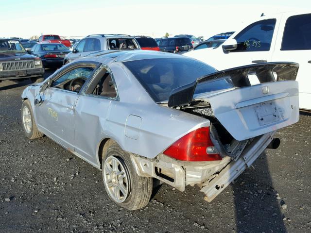 1HGEM219X1L091704 - 2001 HONDA CIVIC SI SILVER photo 3