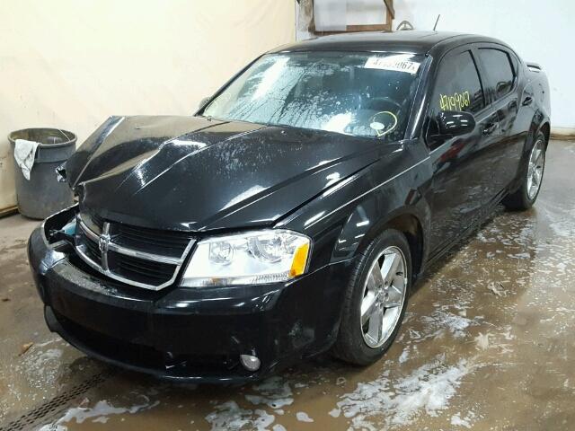 1B3CC5FV2AN204373 - 2010 DODGE AVENGER R/ BLACK photo 2