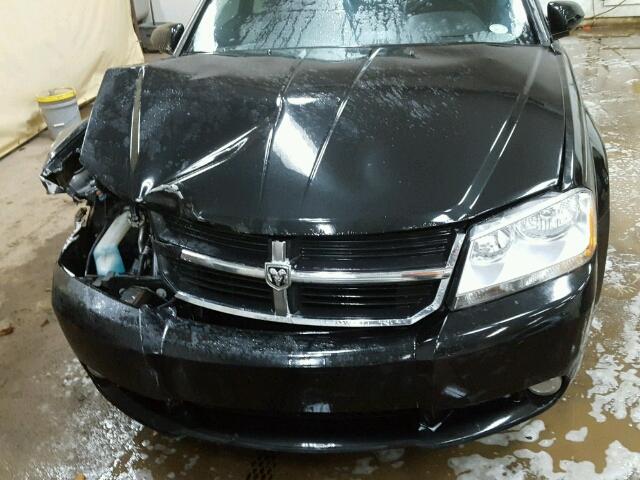 1B3CC5FV2AN204373 - 2010 DODGE AVENGER R/ BLACK photo 7