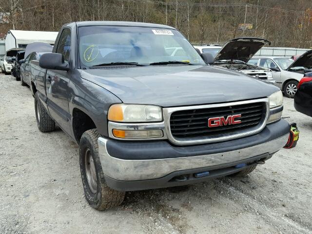 1GTEK14W1YE339269 - 2000 GMC NEW SIERRA GRAY photo 1