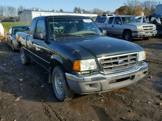 1FTYR44V33PA97373 - 2003 FORD RANGER SUP GREEN photo 1