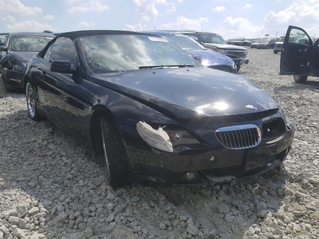 WBAEK73455B326327 - 2005 BMW 645 CI AUT BLACK photo 1