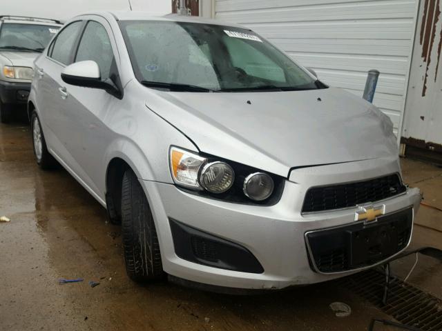 1G1JC5SH9F4133443 - 2015 CHEVROLET SONIC LT SILVER photo 1