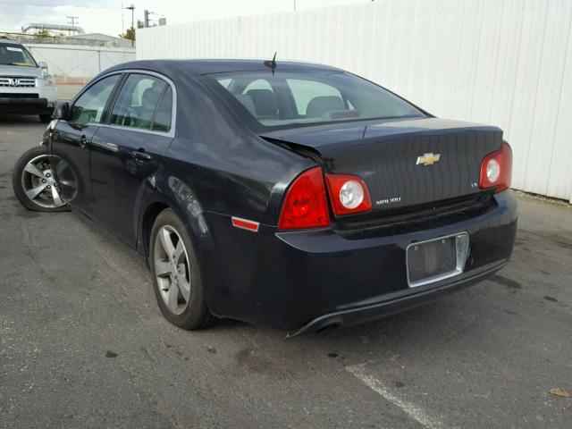 1G1ZG57B68F255874 - 2008 CHEVROLET MALIBU LS BLACK photo 3