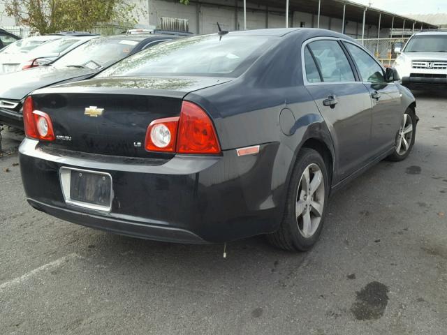 1G1ZG57B68F255874 - 2008 CHEVROLET MALIBU LS BLACK photo 4