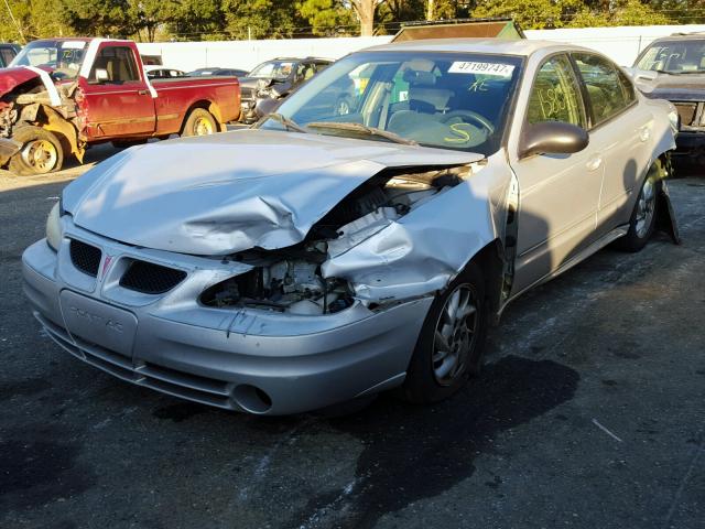1G2NF52E34M622329 - 2004 PONTIAC GRAND AM S ვერცხლისფერი ფოტო 2
