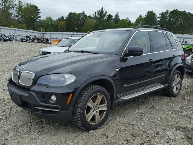 5UXFE83547LZ38219 - 2007 BMW X5 4.8I BLACK photo 2