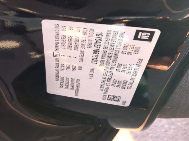 1GYS4JEF1BR131267 - 2011 CADILLAC ESCALADE BLACK photo 11