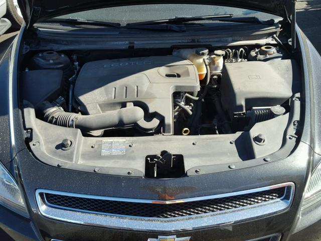 1G1ZH57B59F257484 - 2009 CHEVROLET MALIBU 1LT შავი ფოტო 7