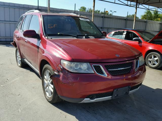 5S3ET13S262801584 - 2006 SAAB 9-7X LINEA BURGUNDY photo 1