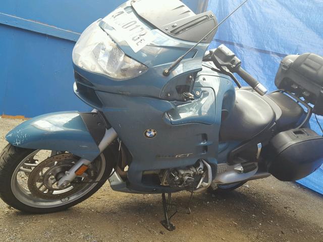 WB10499A02ZE85727 - 2002 BMW R1150 RT BLUE photo 2