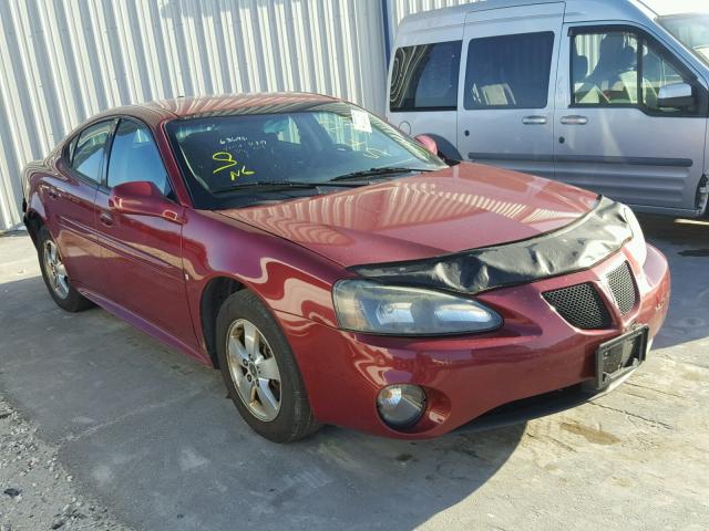 2G2WP552961152857 - 2006 PONTIAC GRAND PRIX RED photo 1