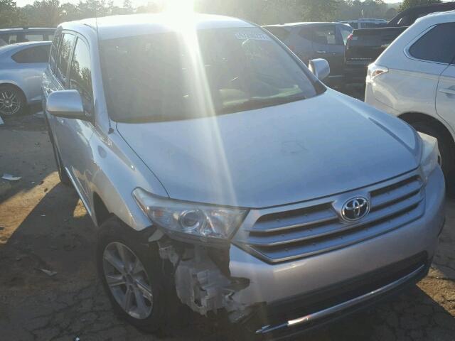 5TDZA3EH0CS023669 - 2012 TOYOTA HIGHLANDER SILVER photo 1