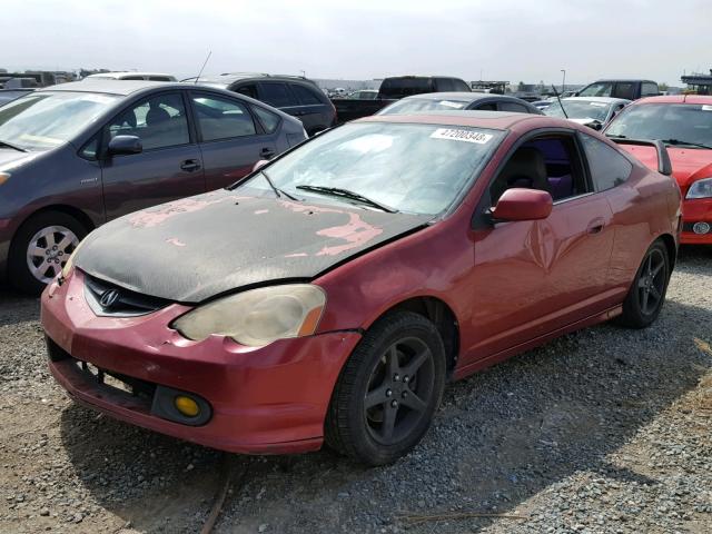 JH4DC53052C018267 - 2002 ACURA RSX TYPE-S RED photo 2