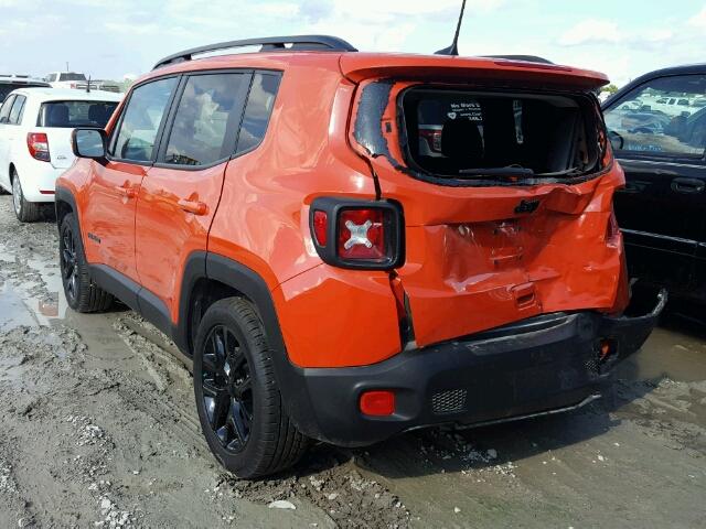 ZACCJABB6JPH04553 - 2018 JEEP RENEGADE L ORANGE photo 3