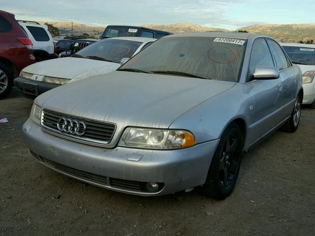 WAUDH68D01A087573 - 2001 AUDI A4 2.8 QUA SILVER photo 2