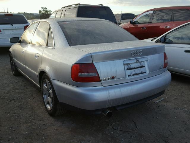 WAUDH68D01A087573 - 2001 AUDI A4 2.8 QUA SILVER photo 3