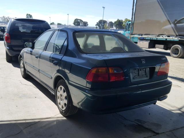 2HGEJ661XXH517299 - 1999 HONDA CIVIC BASE GREEN photo 3