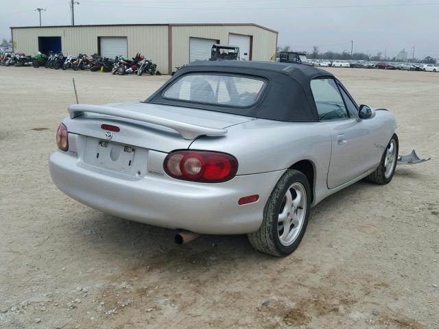 JM1NB353010200432 - 2001 MAZDA MX-5 MIATA GRAY photo 4