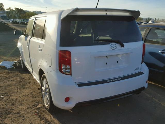 JTLZE4FE3DJ048325 - 2013 TOYOTA SCION XB თეთრი ფოტო 3
