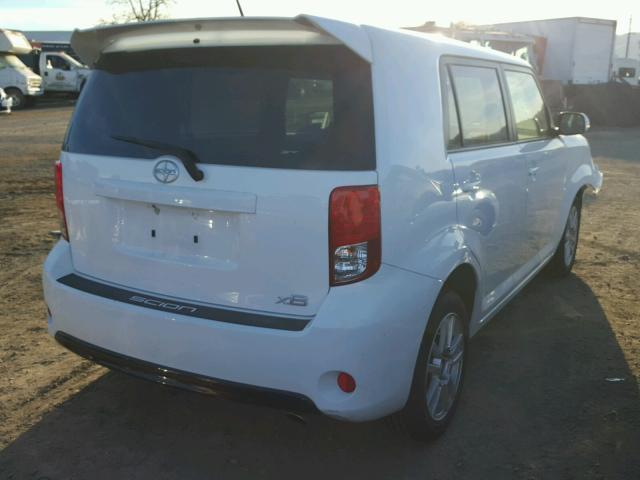JTLZE4FE3DJ048325 - 2013 TOYOTA SCION XB თეთრი ფოტო 4