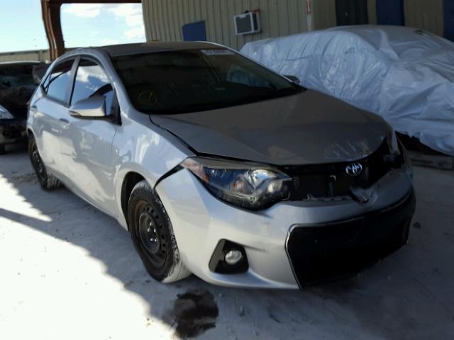 5YFBURHE4FP272941 - 2015 TOYOTA COROLLA L SILVER photo 1