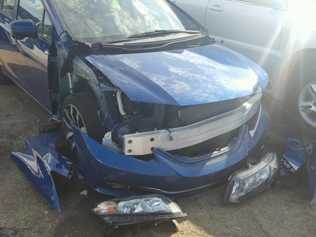 19XFB2F95FE037857 - 2015 HONDA CIVIC EXL 蓝色 照片 9